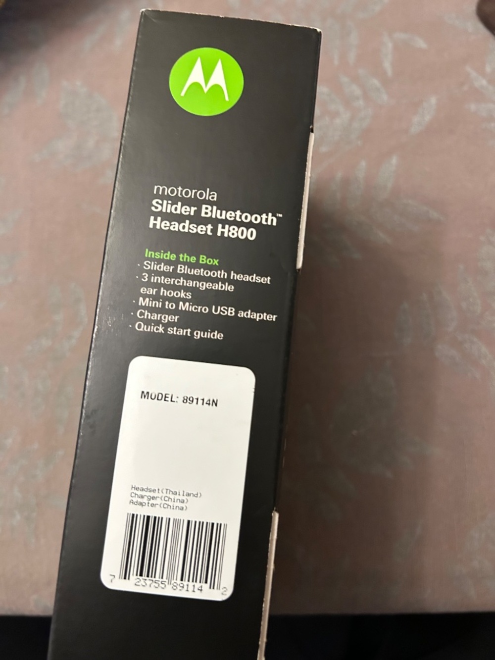 Motorola slider bluetooth head set H8oo - Picture 4 of 4